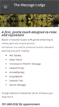 Mobile Screenshot of pattesmassage.com